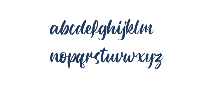 Rubeyma Regular Lowercase