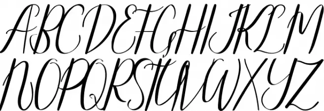 Rubicela Demo Font OTHER CHARS