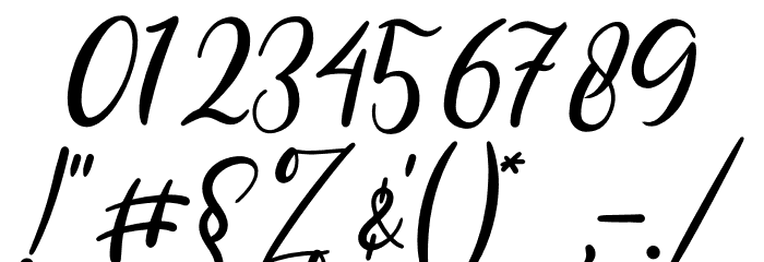 Rubie Font OTHER CHARS