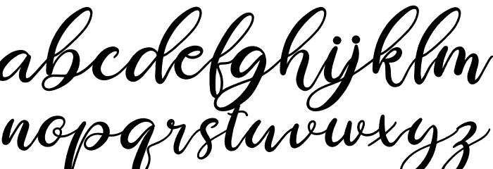 Rubie Font LOWERCASE