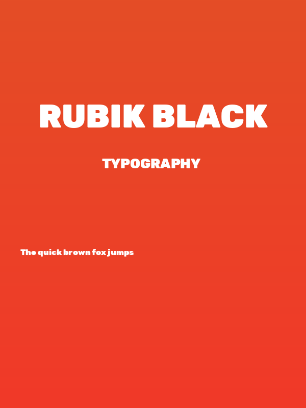 Rubik Black Poster