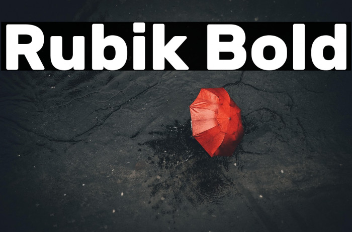 Rubik Bold Example 2