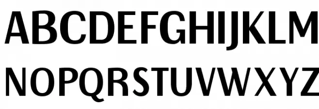 Rubik Font UPPERCASE