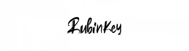 Rubin Key  Descarca Fonturi Gratis
