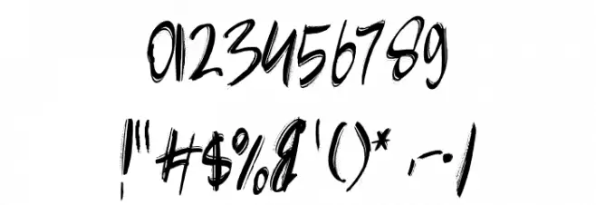 Rubin Key Font OTHER CHARS