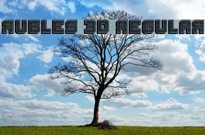 Rubles 3D Regular Example 2
