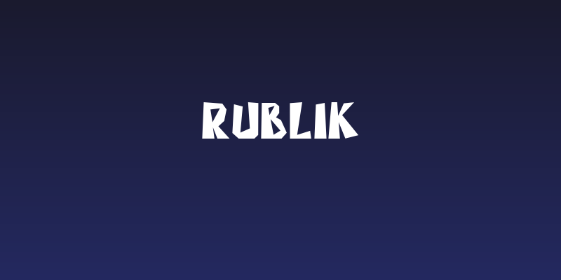Rublik Social Header