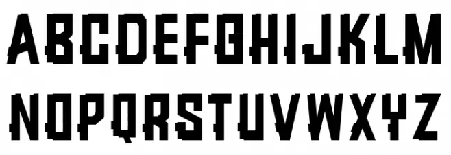 Rubrick Bold Schriftart Groß