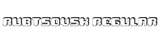 Rubtsovsk Regular  Frei Schriftart Herunterladen