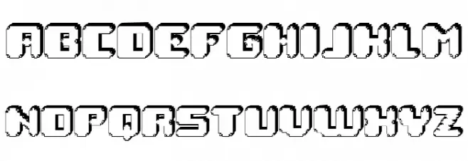 Rubtsovsk Regular 字体 大写