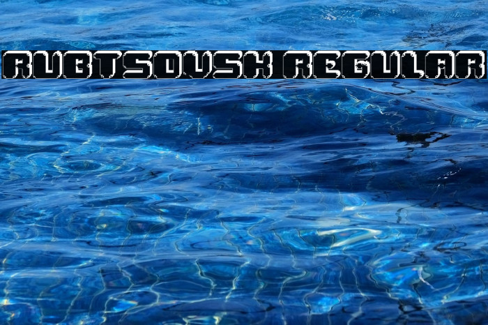 Rubtsovsk Regular Example 2