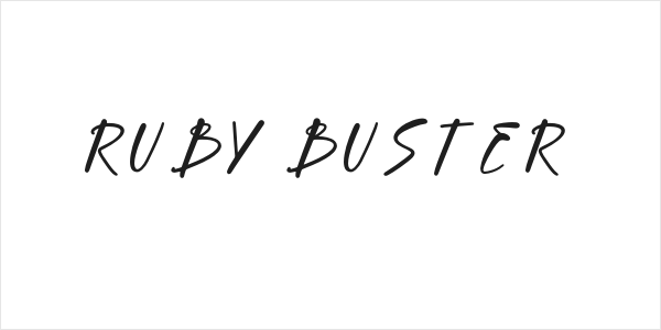Ruby Buster Logo