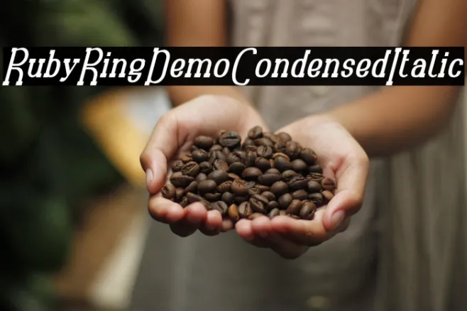 RubyRingDemo Condensed Italic Example 3