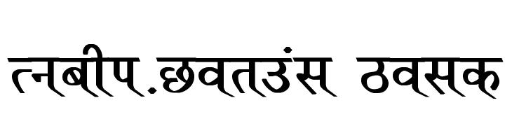 Ruchi-Normal Bold  नि: शुल्क फ़ॉन्ट्स डाउनलोड