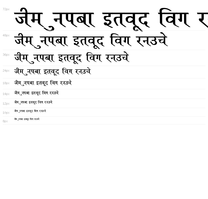 Ruchi-Normal Bold Waterfall