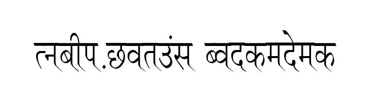 Ruchi-Normal Condensed  Frei Schriftart Herunterladen