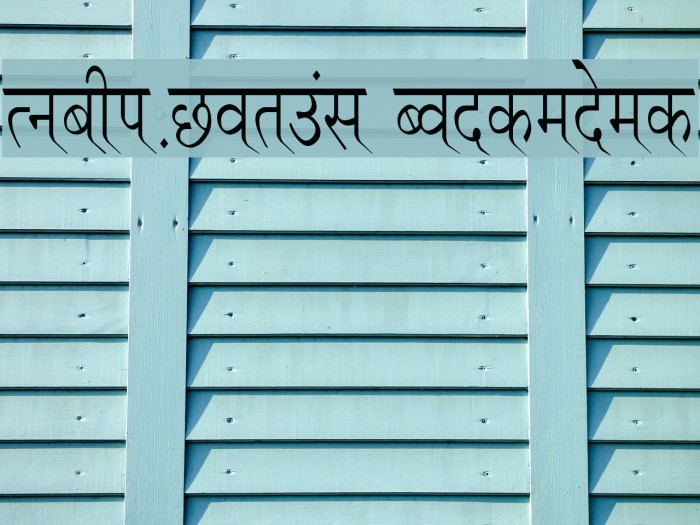 Ruchi-Normal Condensed Font examples