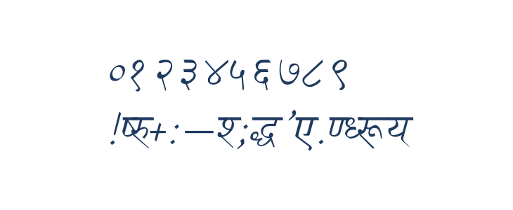 Ruchi-Normal Italic Other Characters