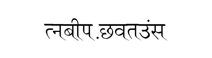 Ruchi-Normal  免费字体下载