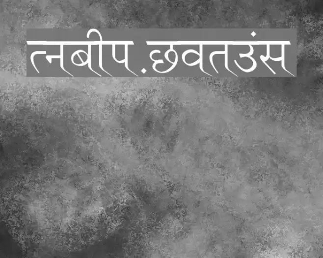 Ruchi-Normal Font examples