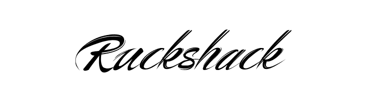 Ruckshack  免费字体下载