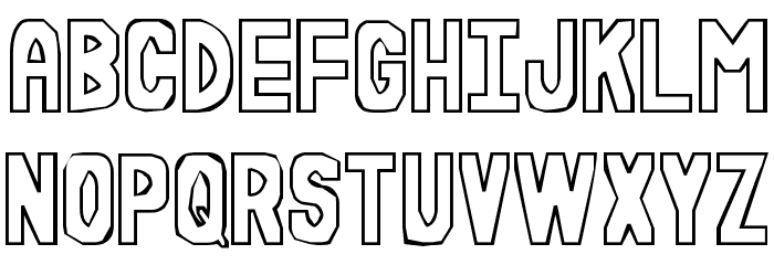 Rudasteria St Font LOWERCASE