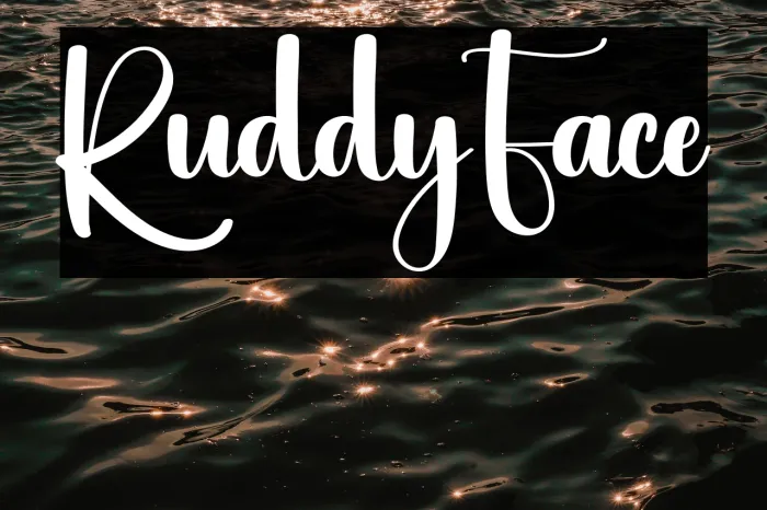 Ruddy Face Example 1