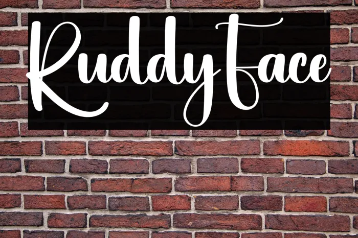 Ruddy Face Example 3