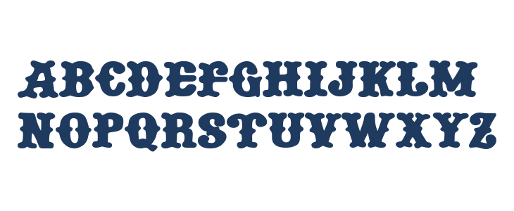 Rude Biker Lowercase