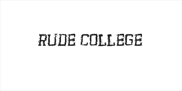 Rude College Logo