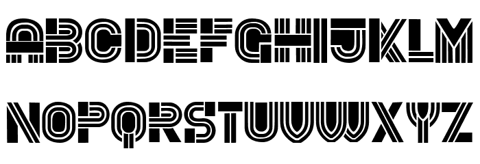 Rude Regular Font OTHER CHARS