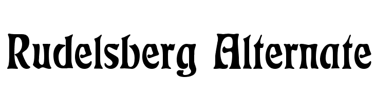 Rudelsberg Alternate  لخطوط تنزيل