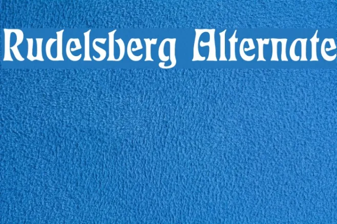 Rudelsberg Alternate Example 1