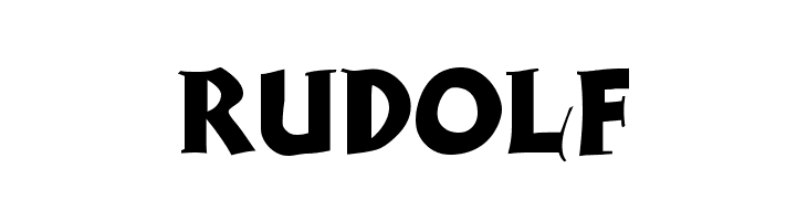 Rudolf  免费字体下载