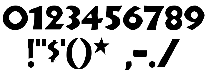 Rudolf Font OTHER CHARS