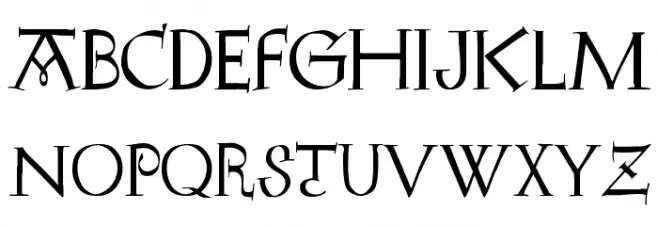 Rudolfo Schriftart Groß