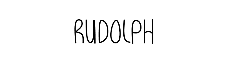 Rudolph  les polices de caractères gratuit tlcharger