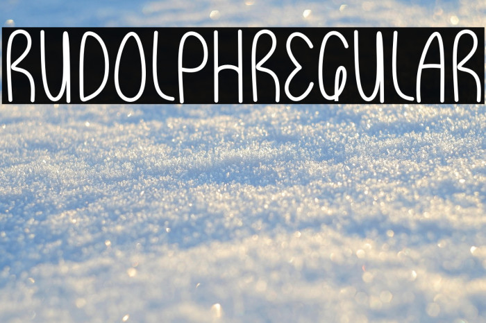 RudolphRegular Example 1