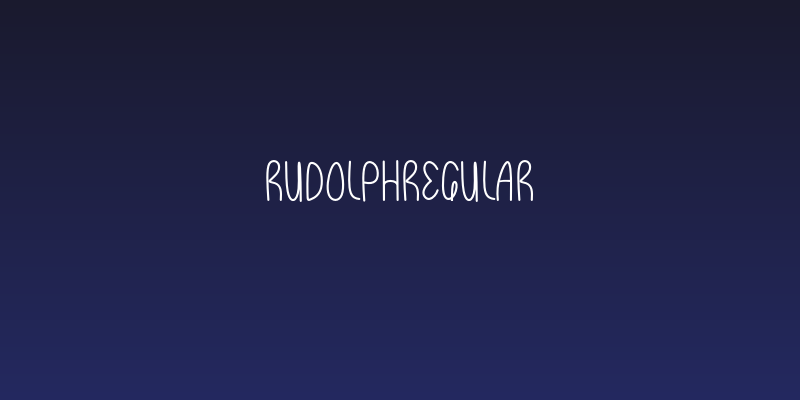 RudolphRegular Social Header