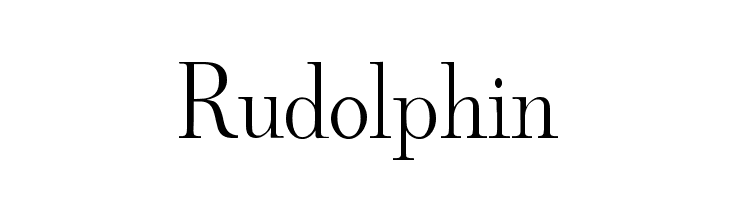 Rudolphin  Free Fonts Download
