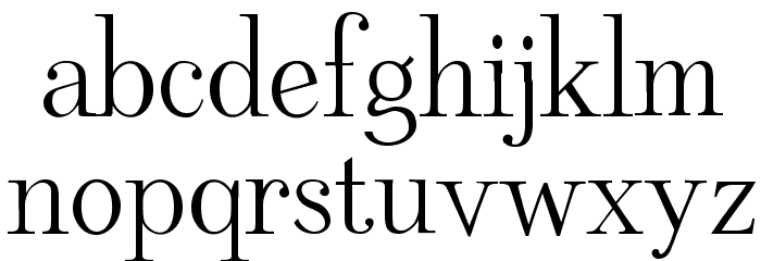 Rudolphin Font LOWERCASE