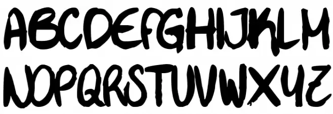 Rue Mademoiselle Caratteri MINUSCOLO