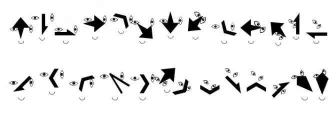 RuebenNosesFour Fonte MAIÚSCULAS