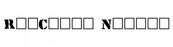 RufCrate Normal  Frei Schriftart Herunterladen