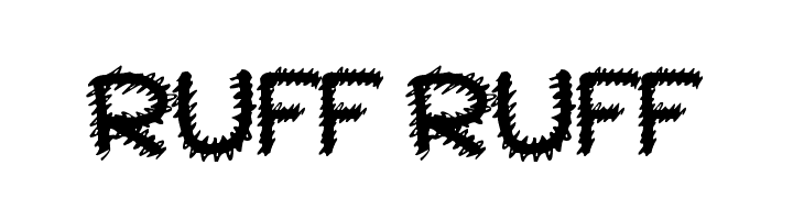 Ruff Ruff Font