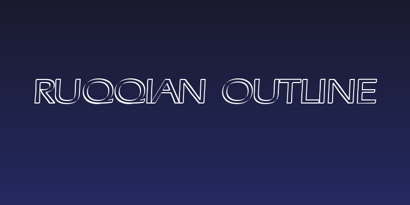 Ruffian Outline Social Header