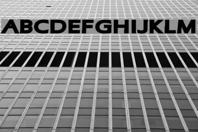 Ruffian bold Font examples