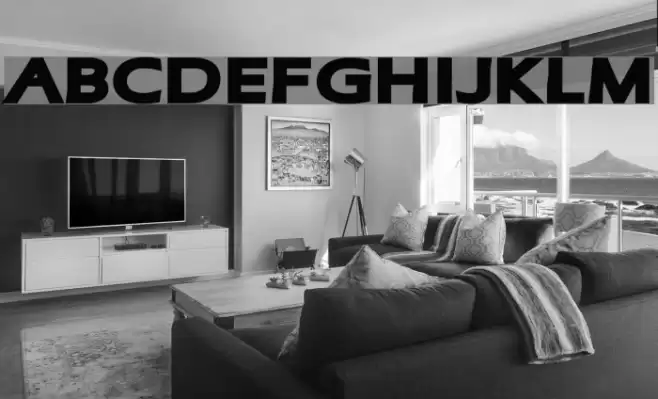 Ruffian bold Font examples