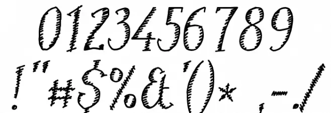 Ruffiano & Loseri Font OTHER CHARS