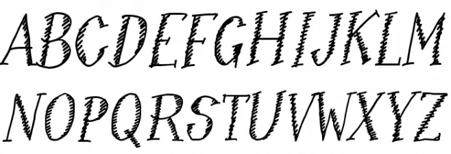 Ruffiano & Loseri Font UPPERCASE